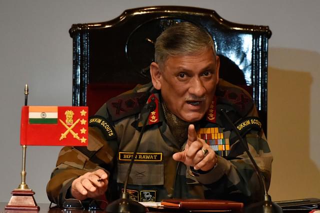 Chief of the Army Staff, General Bipin Rawat.
