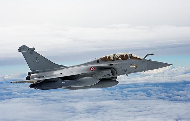 A Rafale fighter jet of the French Air Force.&nbsp;