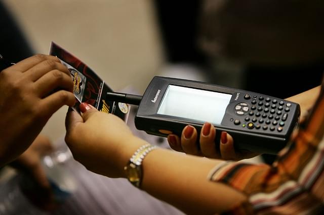 Representative Image of a RFID scanner. (Photo by David McNew/Getty Images)