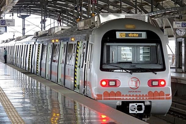 Jaipur Metro (Pic: Twitter)