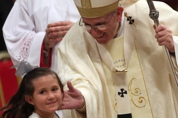 Pope Francis at the Vatican City. (Franco Origlia/Getty Images)