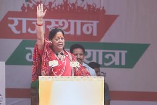 Rajasthan Chief Minister Vasundhara Raje. (Himanshu Vyas/Hindustan Times via Getty Images)