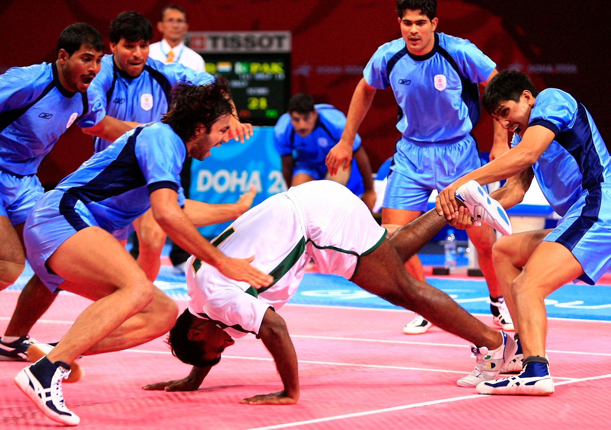Indian Kabaddi team in action (Jamie Squire/Getty Images)