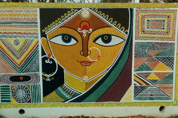 Art work at the the Southern Zone Cultural Centre in Thanjavur.