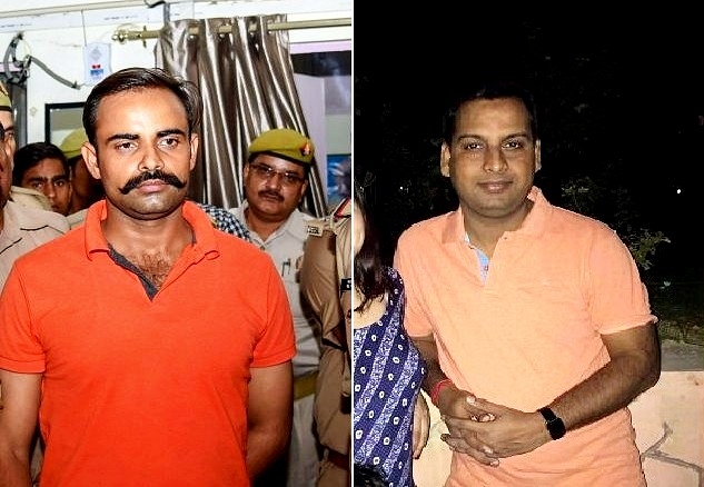 Constable arrested for the murder (L) and Apple executive (R).&nbsp;