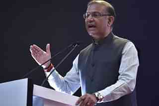 Minister of State for Civil Aviation Jayant Sinha (Photo by Sonu Mehta/Hindustan Times via Getty Images)