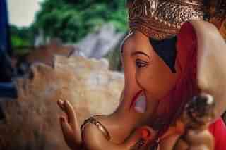 Pictured is Ganesha, or Pillayar, as he is fondly called by Tamils.