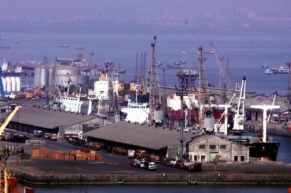 Port in Mumbai (Vikas Khot/Hindustan Times via Getty Images)