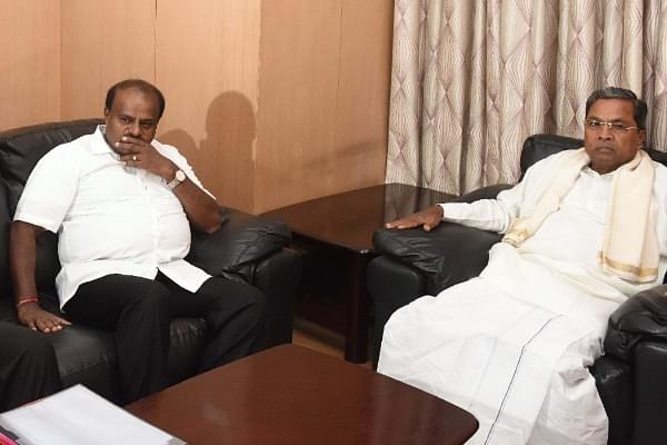 It is believed that Siddaramaiah is being used as a weapon by the Congress high command to keep H D Kumaraswamy in check. (Arijit Sen/Hindustan Times via Getty Images)