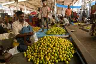 A farmer’s mandi.(Photo by Sneha Srivastava/Mint via Getty Images)