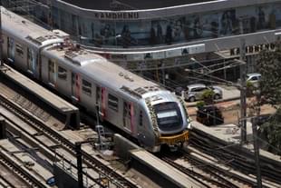 Mumbai Metro (Mahendra Parikh/Hindustan Times via Getty Images)