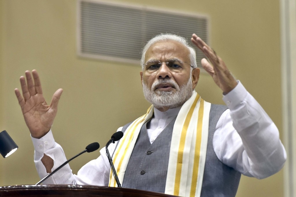 Prime Minister Narendra Modi. (Sushil Kumar/Hindustan Times via GettyImages)