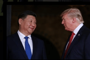 US President Donald Trump and Chinese President Xi Jinping.