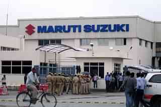Maruti Suzuki is the biggest carmaker in India. (Representative Image) (Photo by Pradeep Gaur/Mint via Getty Images)
