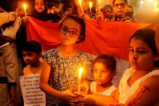 Children took to the streets in Kolkata to protest against the rape  (Samir Jana/Hindustan Times via GettyImages)&nbsp;