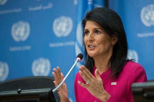 Former US Ambassador to UN Nikki Haley (Drew Angerer/Getty Images)