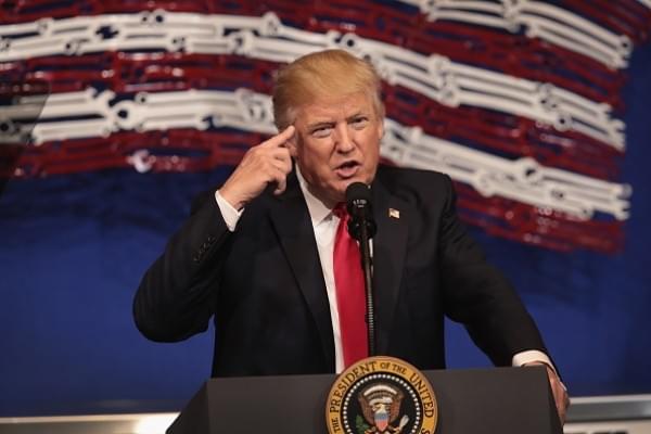 US President Donald Trump (Scott Olson/Getty Images) 