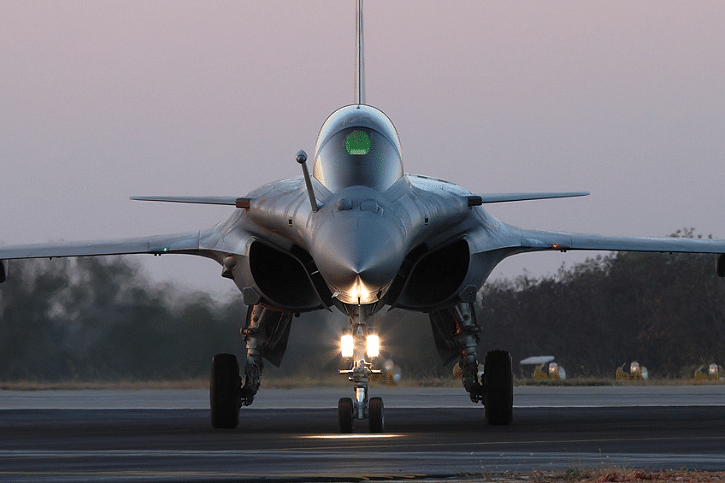 A Rafale fighter jet.