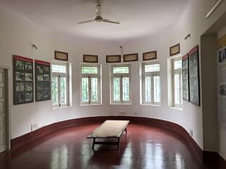 R K Narayan’s writing room and writing table