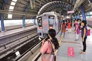 The Delhi Metro (Priyanka Parashar/Mint via Getty Images)