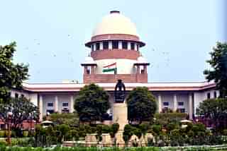 A view of Supreme Court building on February 12, 2018 in New Delhi, India. (Sonu Mehta/Hindustan Times via Getty Images)&nbsp;