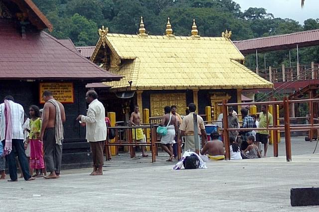 Sabarimala temple (Pic: @airnewsalerts/twitter)