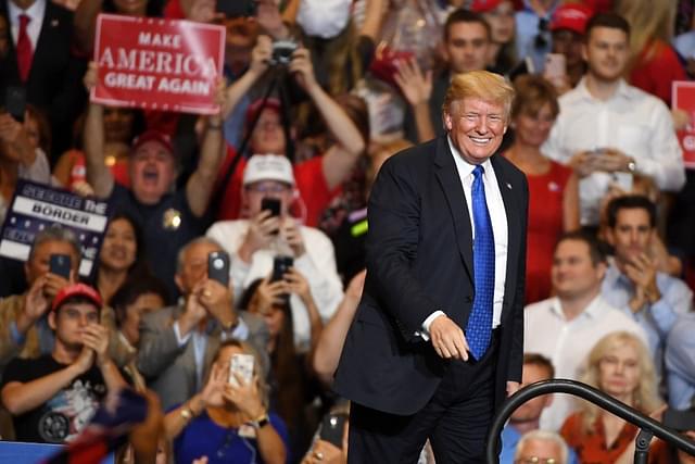 President Trump at a MAGA Rally In Las Vegas (Photo by Ethan Miller/Getty Images)