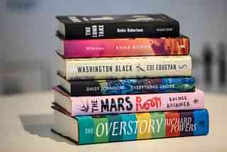 The Man Booker Prize shortlist of six books. (Jack Taylor/GettyImages)