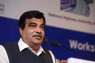 Minister for Transport, Highways and Shipping, Nitin Gadkari. (Ramesh Pathania/Mint via GettyImages)