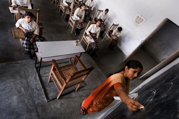 School Children In Class (Priyanka Parashar/Mint) 