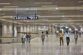  A view of Hauz Khas Metro Station on Magenta Line Metro (Vipin Kumar/Hindustan Times via Getty Images)