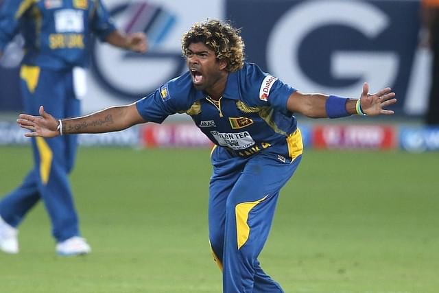 Sri Lankan fast bowler Lasith Malinga. (Francois Nel/Getty Images)