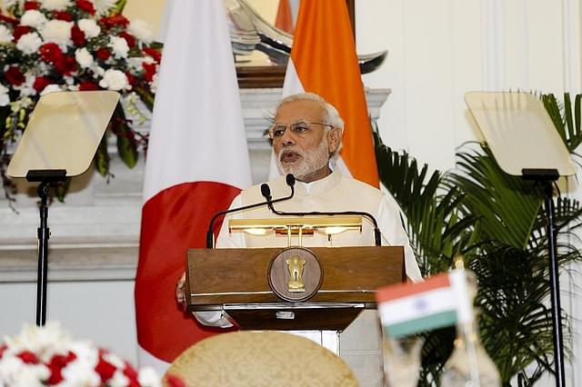 PM Modi in Japan. Photo by Sonu Mehta/Hindustan Times via Getty Images