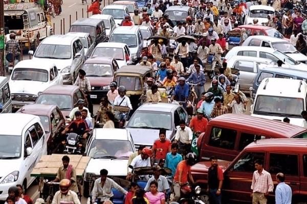 The traffic chaos in Bengaluru. 