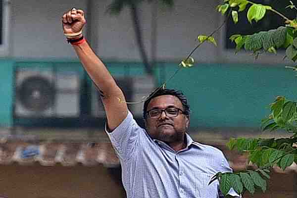 Karti Chidambaram (Satyabrata Tripathy/Hindustan Times via Getty Images)