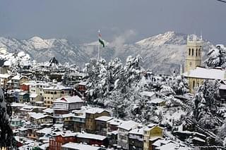 A view of Shimla (Deepak Sansta/Hindustan Times via Getty Images)