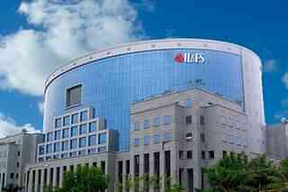 The IL&amp;FS office (Photo by Arijit Sen/Hindustan Times via Getty Images)