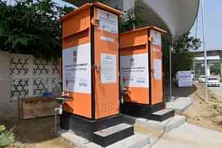 Bio Toilets (Photo by Sanchit Khanna/Hindustan Times via Getty Images)
