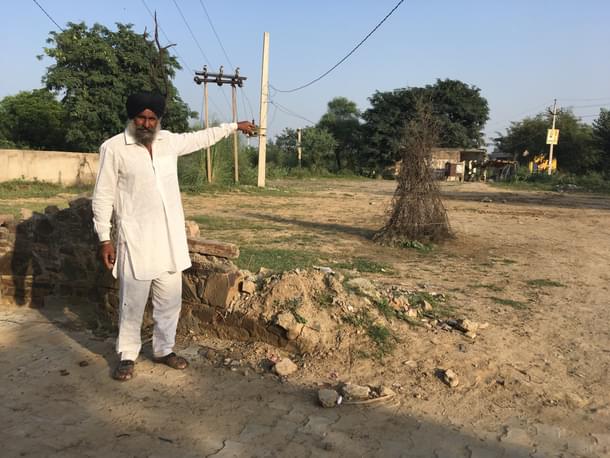 Kulwant Singh at Lala wandi chowk