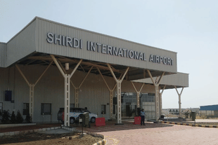 The Shirdi Airport in Maharastra has completed its one year of operation. 