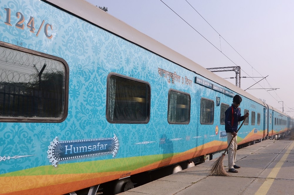 The luxury Humsafar Express. (Qamar Sibtain/India Today Group)