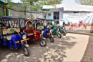 E-Rickshaws in India (representative image) (Sanchit Khanna/Hindustan Times via Getty Images)