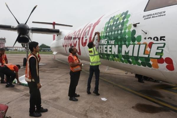 SpiceJet Goes Green (Sonu Mehta/Hindustan Times) 