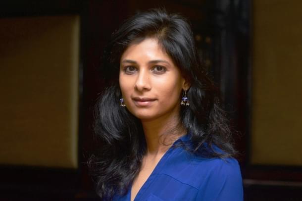 Professor Gita Gopinath Professor at the economics department of Harvard University (Photo by Ramesh Pathania/Mint via Getty Images)