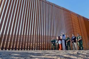 Kirstjen Nielsen speaking from Border Wall (@SecNielsen/Twitter)