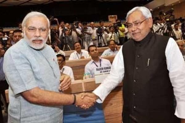 PM Narendra Modi and Bihar CM Nitish Kumar