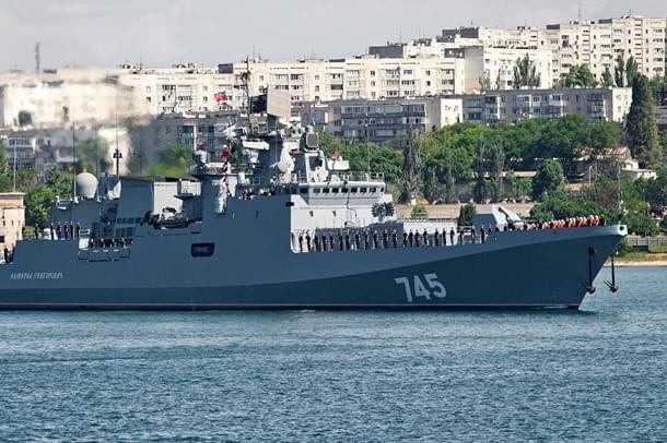 Russian Admiral Grigorovich-class frigates. (USNI Website)