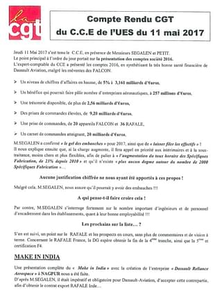 An ‘internal document’ related to the deal. (Yves Pagot/Portail Aviation)