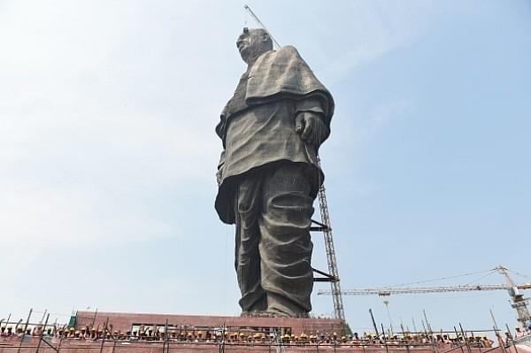 World’s tallest statue dedicated to Indian Independence leader Sardar Vallabhbhai Patel (Photo by SAM PANTHAKY/AFP/Getty Images)