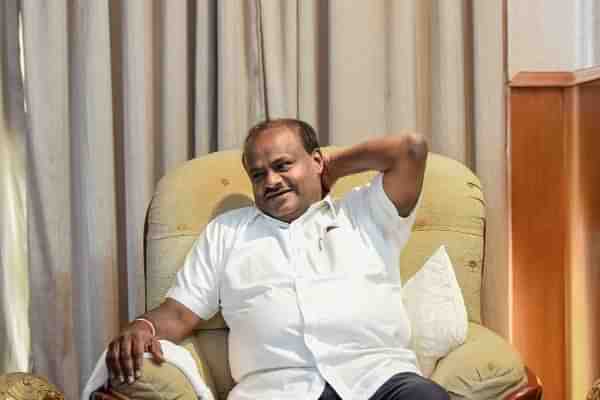 JDS leader HD Kumaraswamy  (Photo by Burhaan Kinu/Hindustan Times via Getty Images)